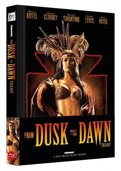 From Dusk Till Dawn Trilogy - 4Disc Mediabook B wattiert Lim 555