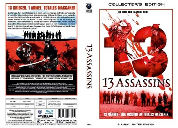 13 Assassins - gr Blu-ray Hartbox Lim 50