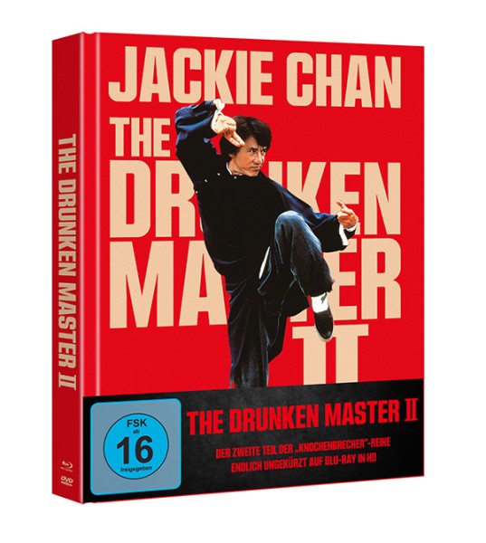 Drunken Master 2 - DVD/Blu-ray Mediabook Uncut