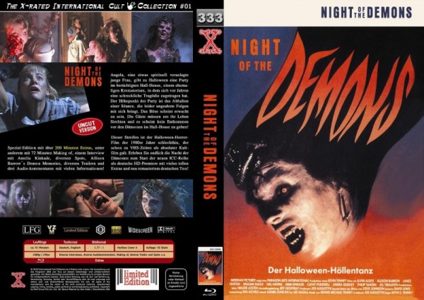 Night of the Demons (Original) - gr Blu-ray Hartbox A Lim 50