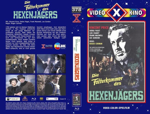 Die Folterkammer des Hexenjägers - gr Blu-ray Hartbox B Lim 66