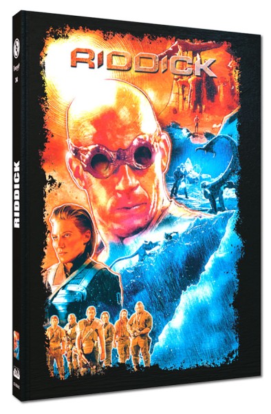 Riddick (Extended Cut) - DVD/BD Mediabook E Lim 111