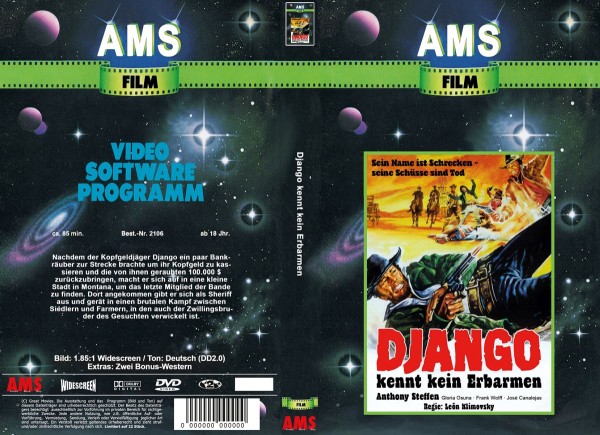 Django kennt kein Erbarmen - gr DVD Hartbox Lim 22
