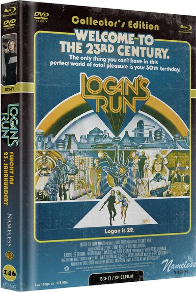 Logans Run - DVD/Blu-ray Mediabook C Lim 333