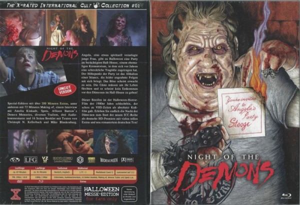 Night of the Demons - DVD/Blu-ray Mediabook G Lim 111