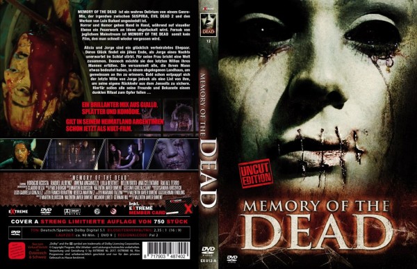 Memory of the Dead - DVD/BD Mediabook A Lim 750