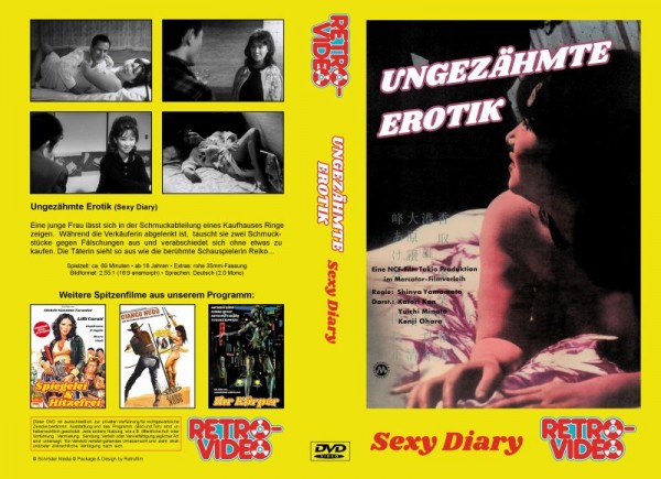 Ungezähmte Erotik Sexy Diary - gr DVD Hartbox