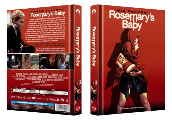 Rosemarys Baby - DVD/Blu-ray Mediabook C Lim 400