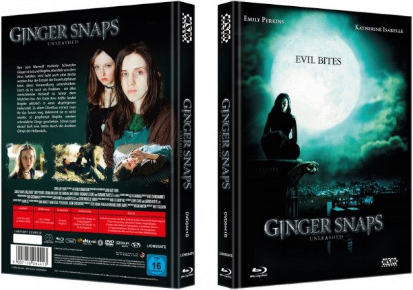 GINGER SNAPS 2 Unleashed - DVD/Blu-ray Mediabook B Lim 250