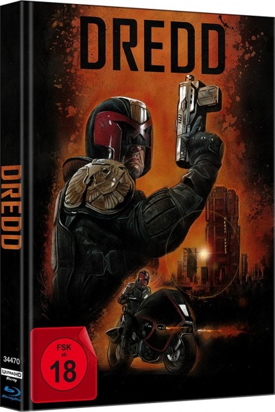 Dredd - 4kUHD/Blu-ray Mediabook A Lim 333