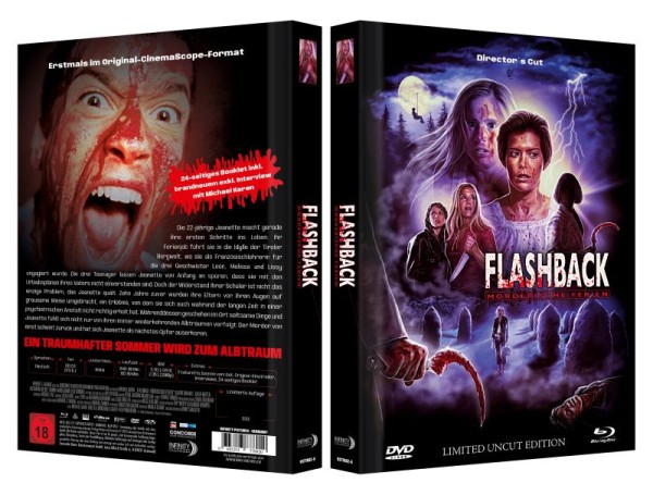 Flashback Mörderische Ferien DirCut - DVD/BD Mediabook A Lim 333