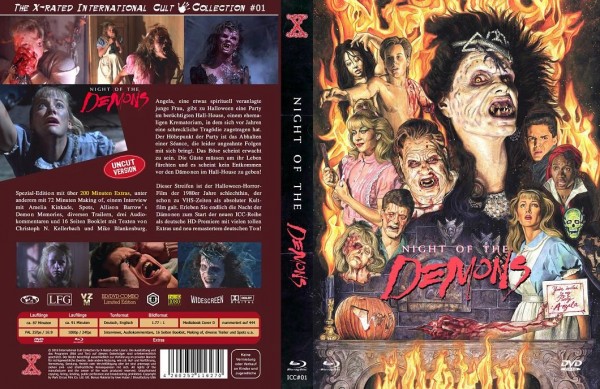 Night of the Demons - DVD/Blu-ray Mediabook D Lim 444