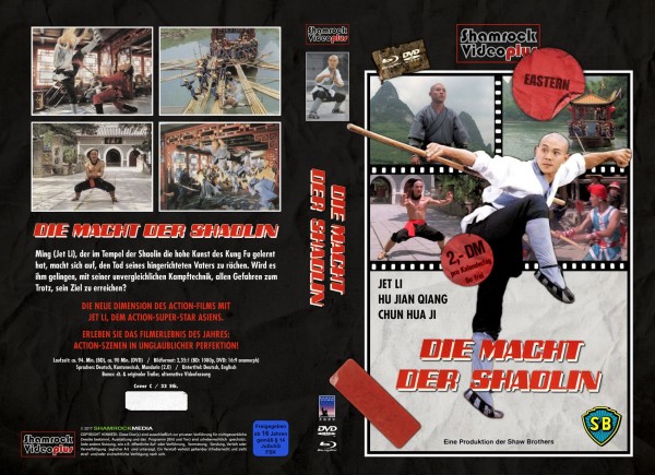 Die Macht der Shaolin - gr DVD/BD Hartbox C Lim 33