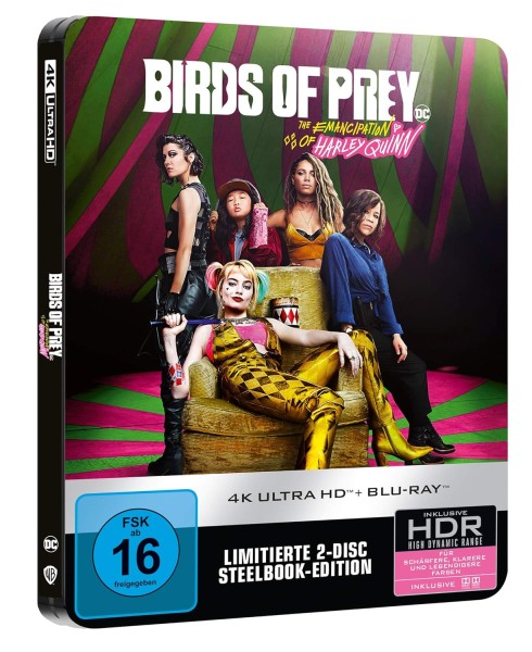 Birds of Prey - 4kUHD/Blu-ray Steelbook