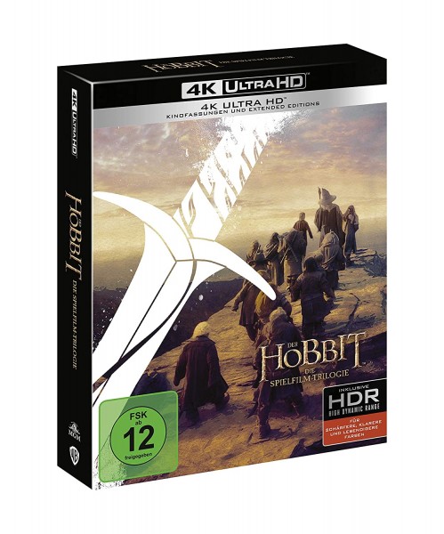 Der Hobbit Trilogie - 4KUHD Schuber