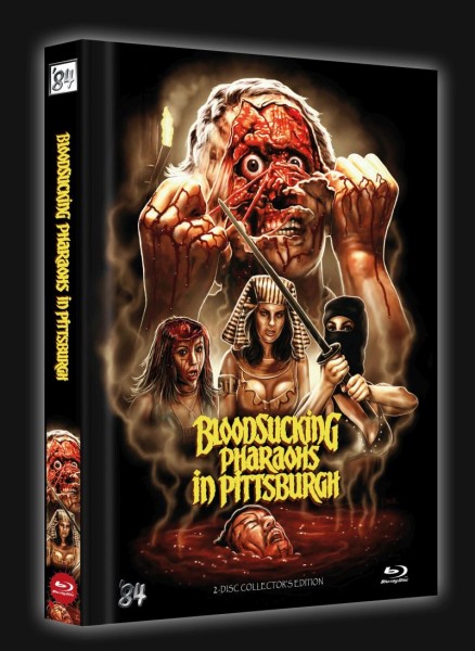 Bloodsucking Pharaohs in Pitsburgh - DVD/BD Mediabook B Lim 444