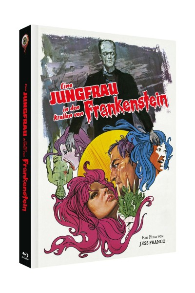 Eine Jungfrau in den Krallen von Frankenstein - DVD/BD Mediabook A Lim 333