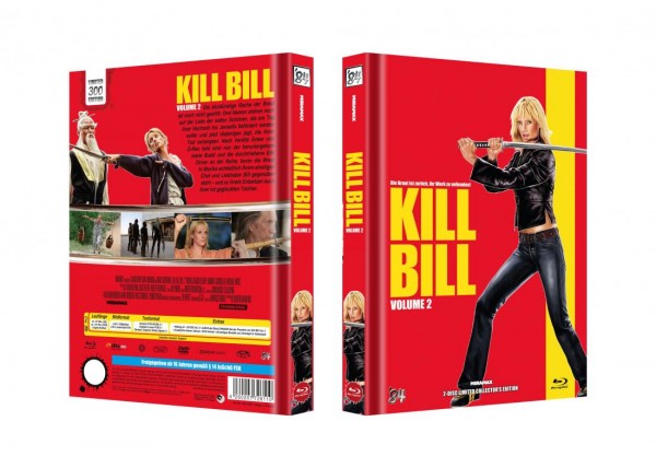 Kill Bill Vol. 2 - DVD/BD Mediabook E Lim 300