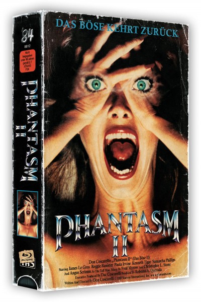 Das Böse II ~ Phantasm II - 2DVD/BD VHS Box + Poster