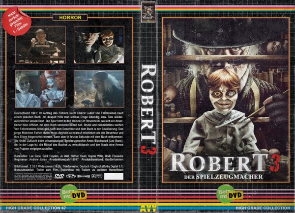 ROBERT 3 DER SPIELZEUGMACHER - gr DVD Hartbox Lim 50