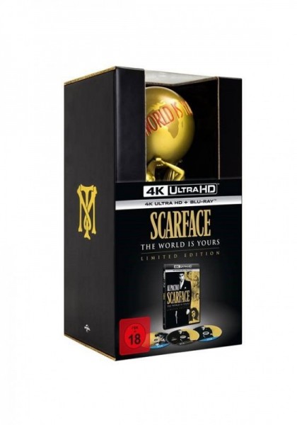 Scarface - DVD/Blu-ray/4k Limited Pokal Box