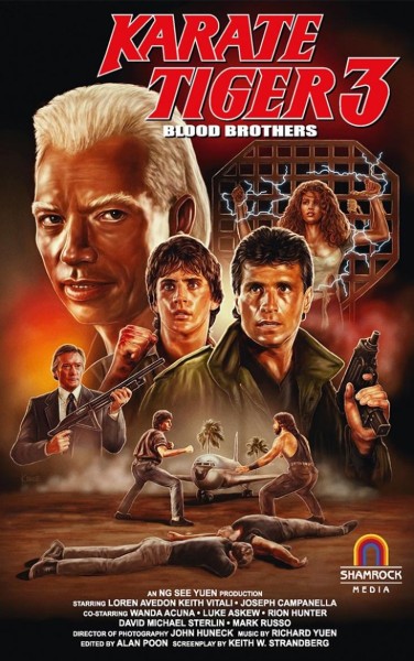 Karate Tiger 3 Blood Brothers - gr Blu-ray Hartbox C Lim 50