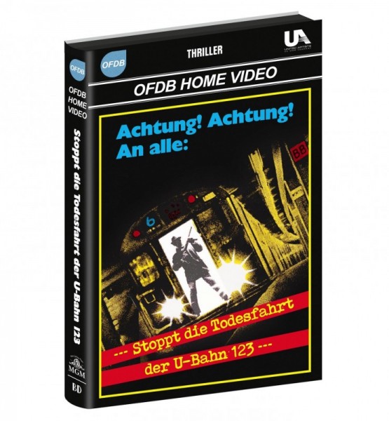 Stoppt die Todesfahrt der U-Bahn 123 gr DVD/Blu-ray Hartbox Lim 99