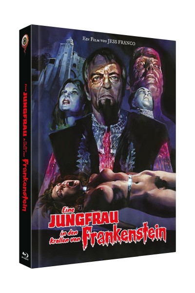 Eine Jungfrau in den Krallen von Frankenstein - DVD/BD Mediabook C Lim 333