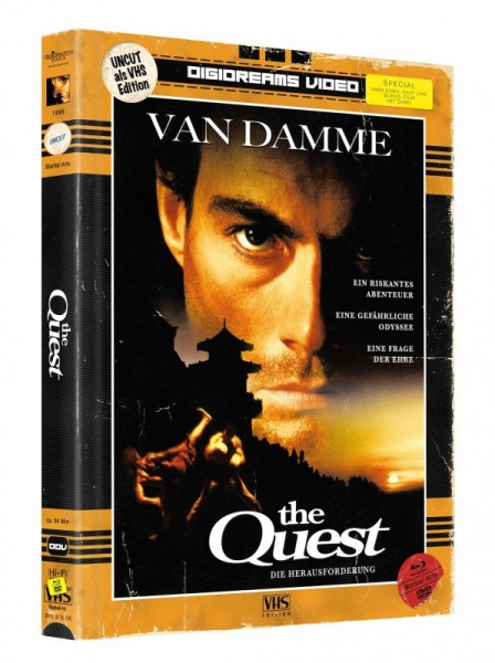 The Quest - DVD/Blu-ray Mediabook VHS Edition Lim 250
