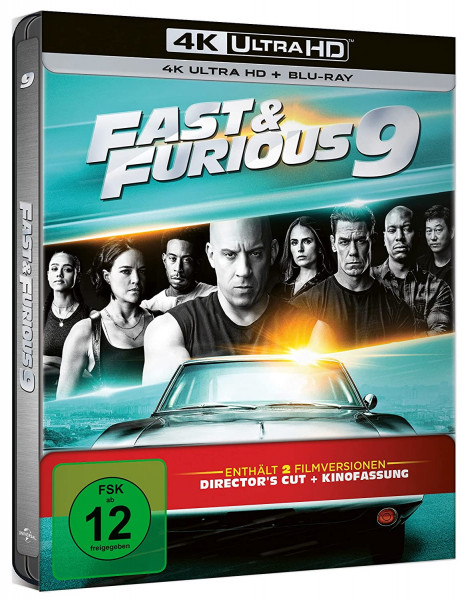 Fast & Furious 9 - 4KUHD/BD Steelbook
