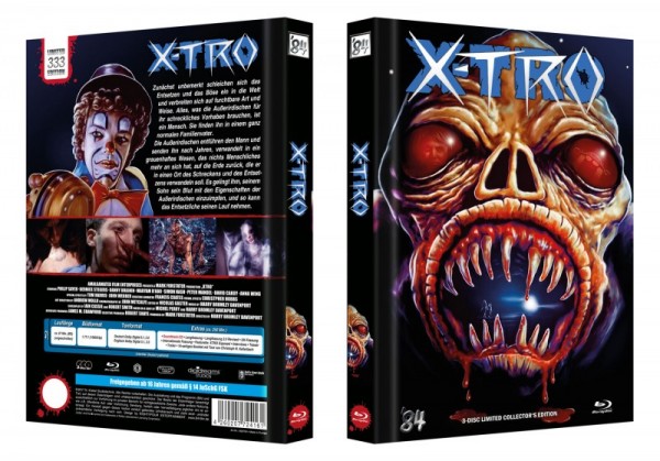 X-Tro - 3-Disc Blu-ray Mediabook I Lim 333