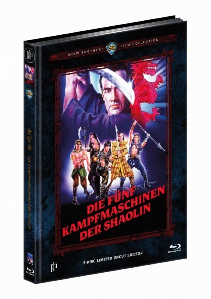 5 Kampfmaschinen der Shaolin - DVD/Blu-ray Mediabook C