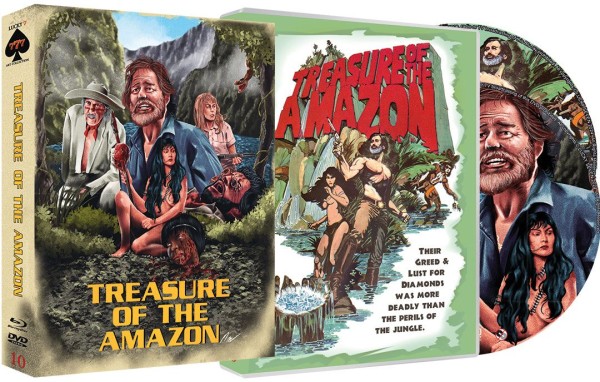 Treasure of the Amazon - DVD/Blu-ray Schuber Lim 777 Uncut