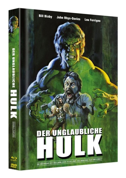 Der Unglaubliche Hulk (Double Feature) - Blu-ray Mediabook A Lim 333