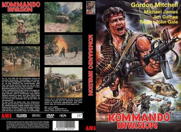 Kommando Invasion - gr DVD Hartbox Lim 17