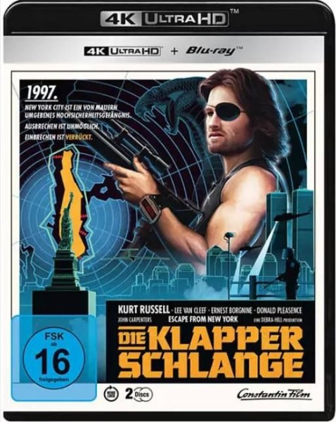 Die Klapperschlange - 4kUHD/Blu-ray Amaray