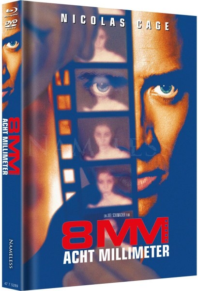 8MM Acht Millimeter - DVD/BD Mediabook F Wattiert (B-Ware ohne LimNr)