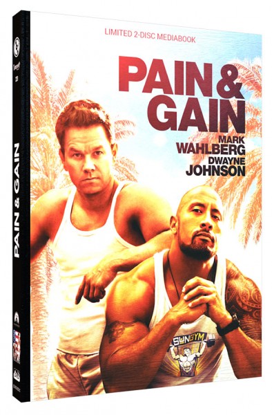 Pain & Gain - DVD/BD Mediabook C Lim 222
