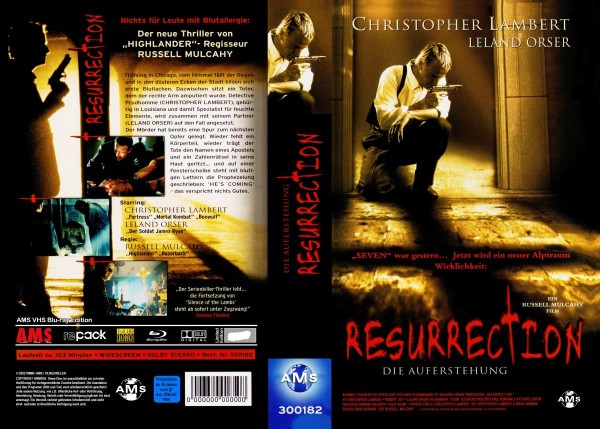 Resurrection die Auferstehung - Blu-ray VHS Retro Box Lim 11