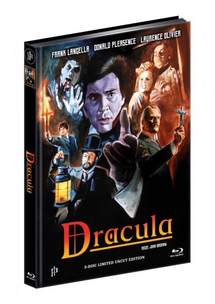 Dracula - 5Disc DVD/BD Mediabook A wattiert Lim 999