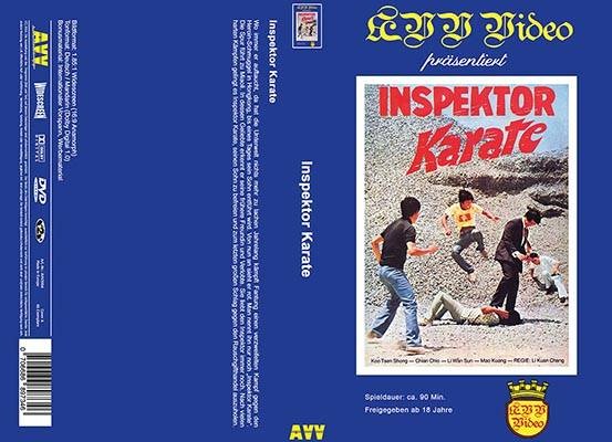 Inspektor Karate ~ Die Stahlfaust - gr Hartbox A LimEd