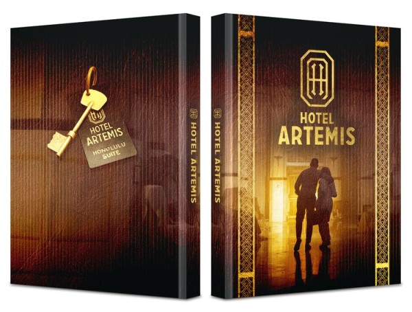 Hotel Artemis - DVD/Blu-ray Mediabook W Wattiert Lim 222