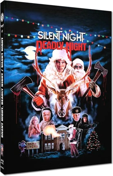 Silent Night Deadly Night Double-Feature - DVD/Blu-ray Mediabook A Lim 250