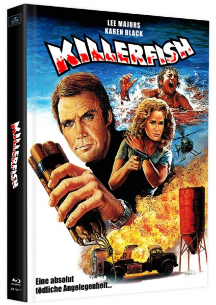 Killerfish Piranhas 2 - Blu-ray Mediabook L Lim 75