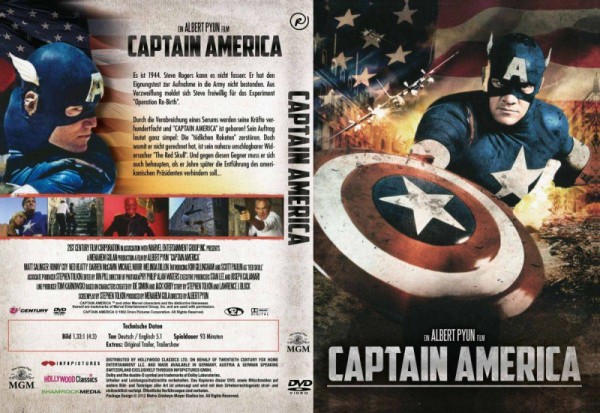 Captain America - kl Hartbox B - Uncut