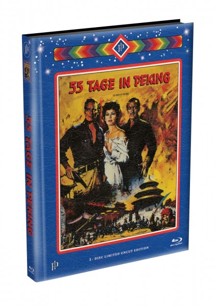 55 Tage in Peking - Blu-ray Mediabook wattiert Lim 99