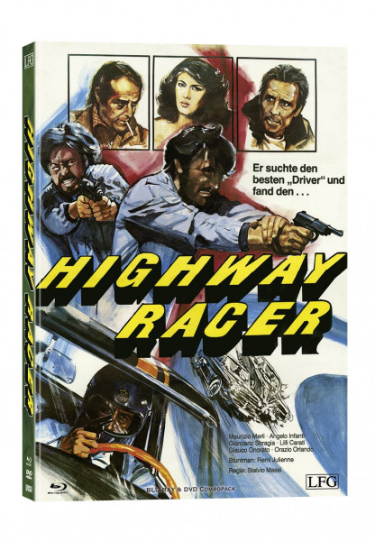 Highway Racer - DVD/BD Mediabook B Lim 250