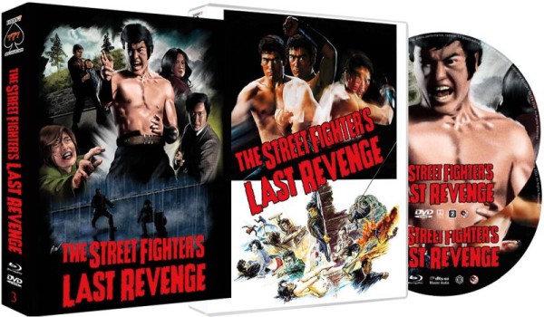 The Street Fighters Last Revenge - DVD/Blu-ray Schuber Lim 777 Uncut