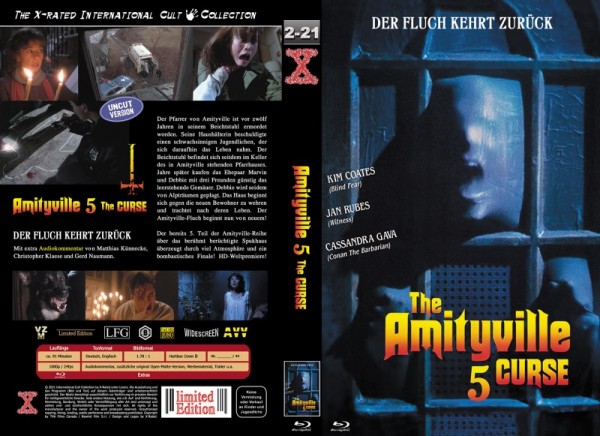 Amityville 5 the Curse - gr Blu-ray Hartbox B Lim 44