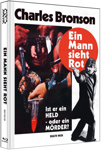Ein Mann sieht Rot Death Wish 1 - DVD/BD Mediabook E Lim 333